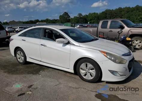 2014 Hyundai Sonata Hybrid from USA, damaged, VIN KMHEC4A41EA116651